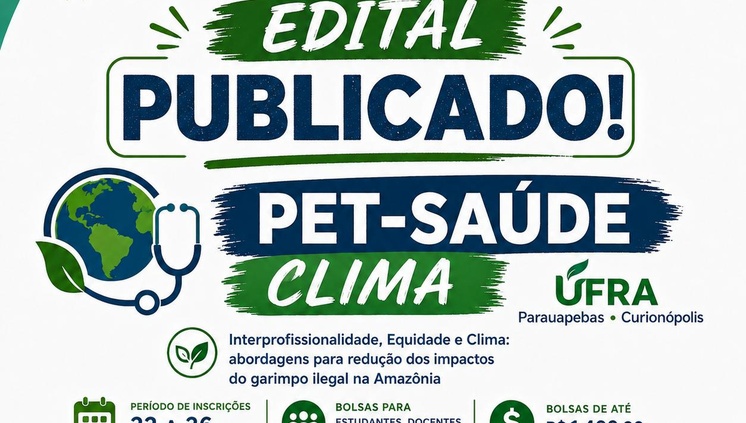O Edital do PET-Saúde Clima já está disponível!