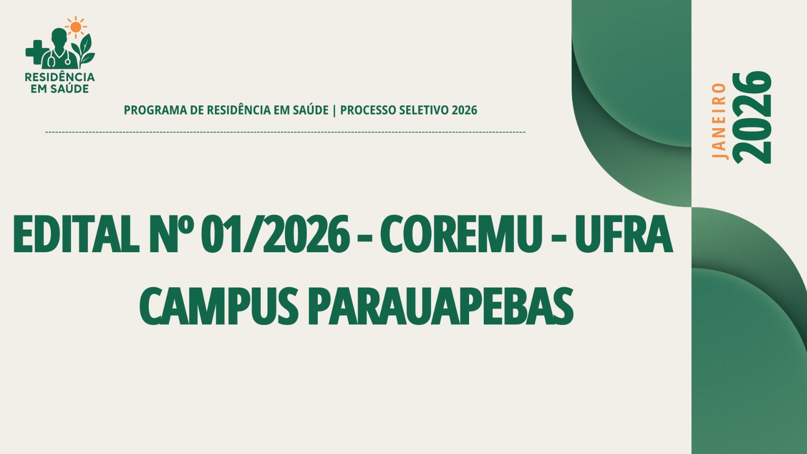 EDITAL Nº 01/2026 - COREMU - UFRA